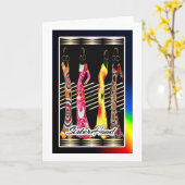 姉妹 カード (黄色い花)