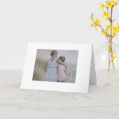 姉妹 カード (黄色い花)