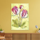 姉妹 キャンバスプリント (インサイチュ (リビング))