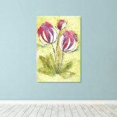 姉妹 キャンバスプリント (インサイチュ (ウッドフロア))