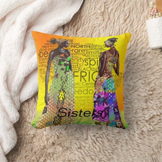 姉妹 クッション (ブランケット)