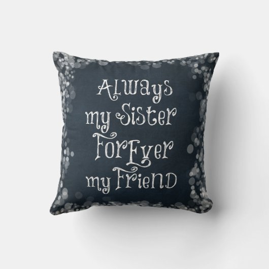 姉妹 クッション (裏面)