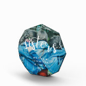 姉妹 |シンプルタイポグラフィ(写真付き) フォトブロック (右)