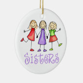 姉妹 セラミックオーナメント (右)