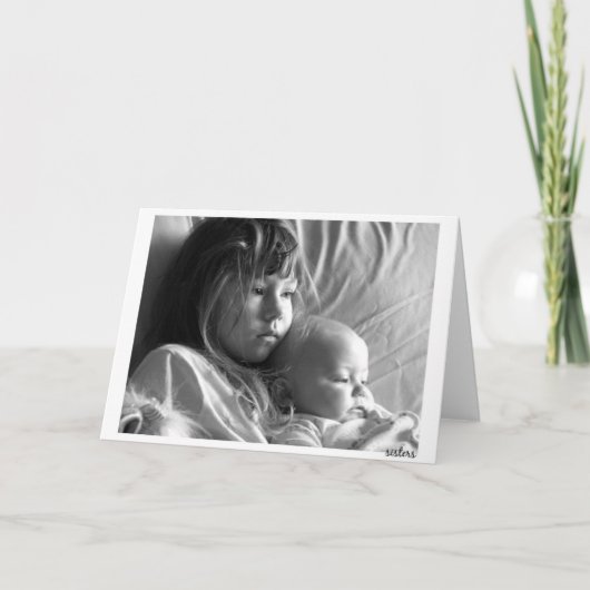 「姉妹」ノカード カード (正面)