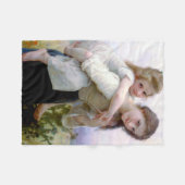 姉妹、ブグロー フリースブランケット (正面(横))