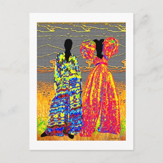 姉妹 ポストカード (正面)