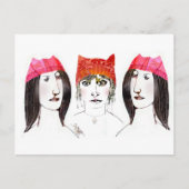 姉妹 ポストカード (正面)