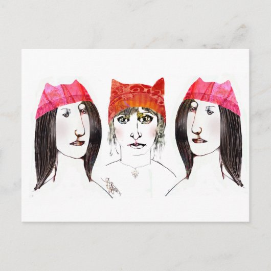 姉妹 ポストカード (正面)