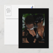 姉妹 ポストカード (正面/裏面)