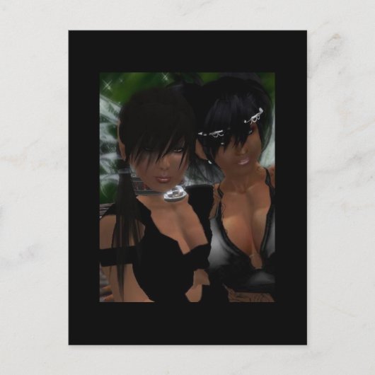 姉妹 ポストカード (正面)