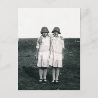 姉妹 ポストカード