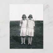 姉妹 ポストカード (正面)