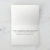 姉妹「メモリーウォール」誕生日カード カード (内部)