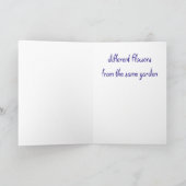 姉妹-挨拶状 カード (内部)