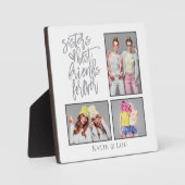 姉妹 永遠の親友 スクリプト3 写真 グレー フォトプラーク (正面)