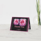 姉妹 結婚式の感謝を伝えるカード 桜の花 サンキューカード (裏面)