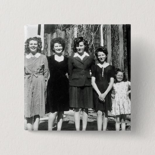 姉妹 缶バッジ (正面)