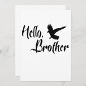 姉弟の為のハローブラザー 案内状 (正面/裏面)