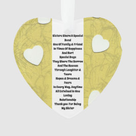 姉感動的妹 オーナメント