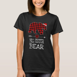 姉熊ビッグ シスター バッファロープレイド サンタ アロー クリスマス Tシャツ
