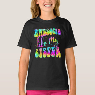 姉素晴らし様の父の日の家族のように Tシャツ