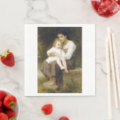 姉（ウィリアム・ブーゲロー著） スタンダードランチョンナプキン (インサイチュ)