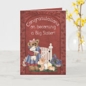 姉 カード (黄色い花)