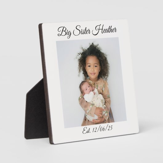 姉 フォトプラーク (正面)