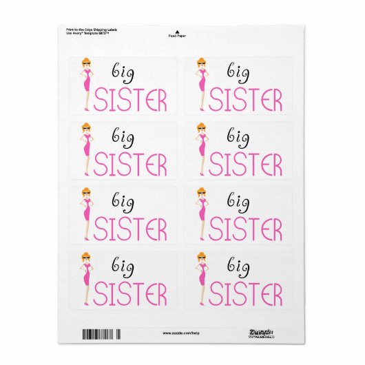 姉 ラベル (フルシート)