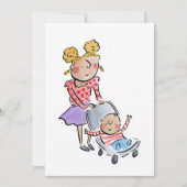 姉 招待状 (正面)