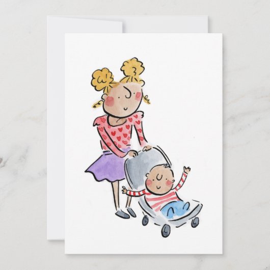 姉 招待状 (正面)