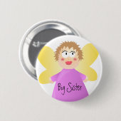 姉 缶バッジ (正面&裏面)