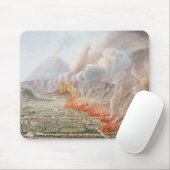 始まったヴェスヴィオの噴火の眺め マウスパッド (マウス)