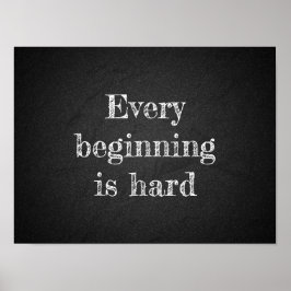 始まりは懸命 ポスター