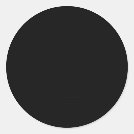 始まりも終わりも時の流れ ラウンドシール (正面)