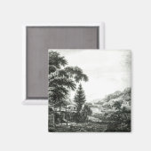 始まりを表すデザインと マグネット (正面/裏面)