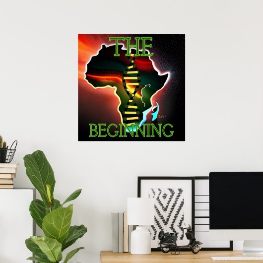 始まり ポスター (ホームオフィス)