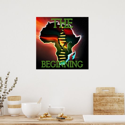 始まり ポスター (キッチン)