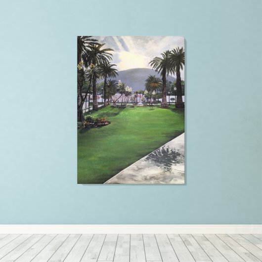 始まり: CCMポスター キャンバスプリント (インサイチュ (ウッドフロア))