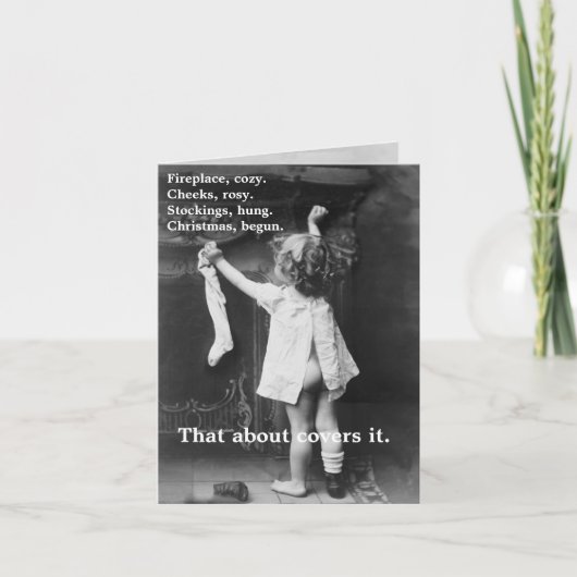 始まるクリスマス-メッセージカード シーズンカード (正面)