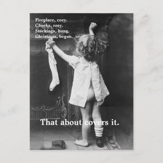 始まるクリスマス-郵便はがき シーズンポストカード (正面)