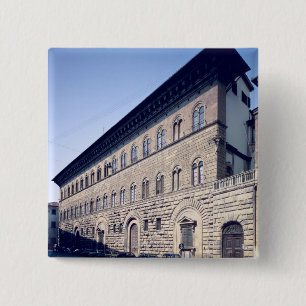 始まるPalazzo Medici-Riccardi 1444年(写真) 缶バッジ