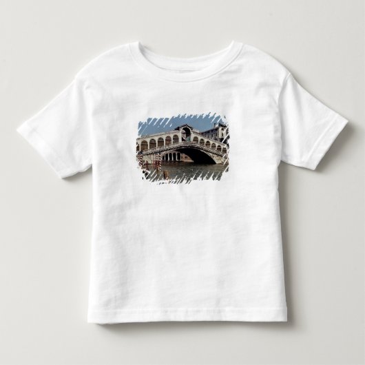 始まるRialto橋1588年 トドラーTシャツ (正面)