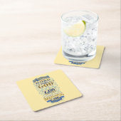 始めで単語はありました スクエアペーパーコースター (インサイチュ)