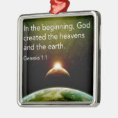 始めのオーナメント メタルオーナメント (左)