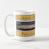 始めのマグの平和 コーヒーマグカップ (左)