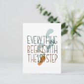 始めは第一段階 ポストカード (スタンド正面)