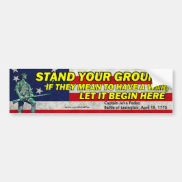 始めようバンパーステッカー バンパーステッカー