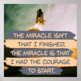 始める勇気 ポスター